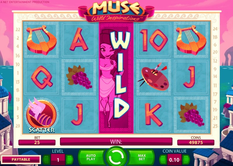 Игровой автомат «Muse» в казино Вулкан Ставка