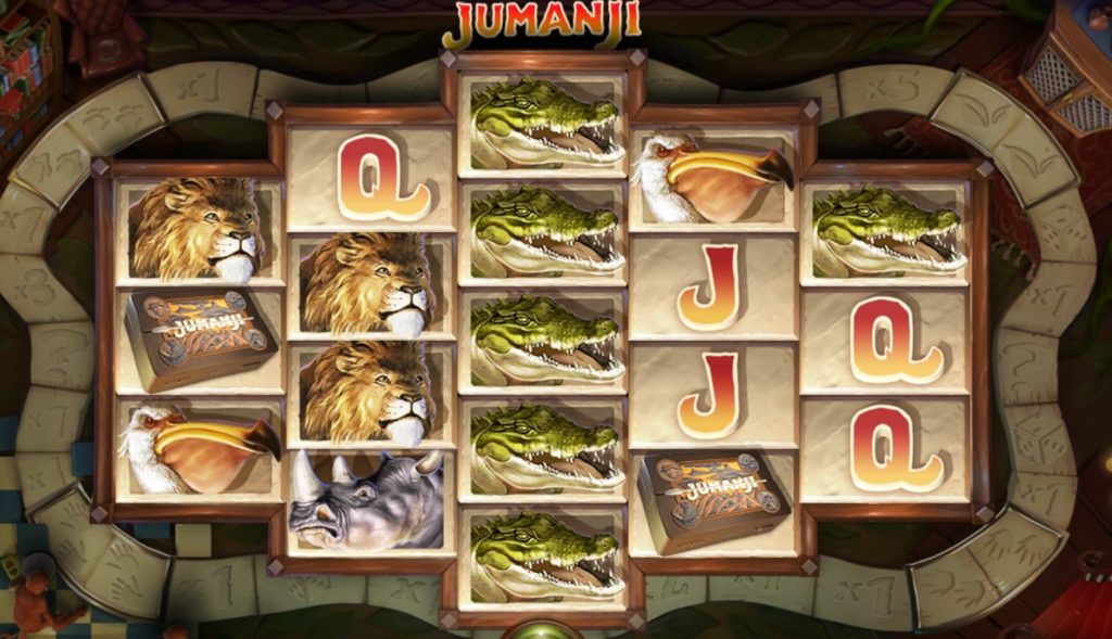 Игровой автомат «Jumanji» в казино Вулкан