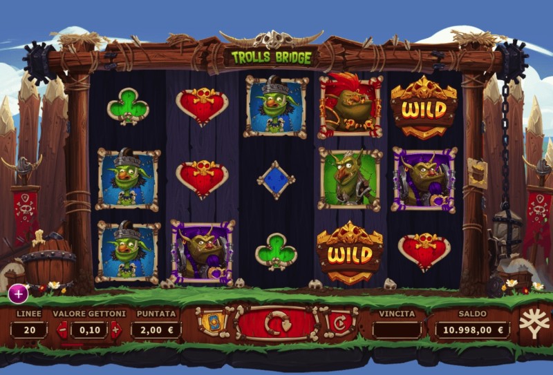«Trolls Bridge» — красочный слот про троллей в онлайн казино